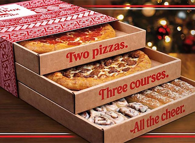 pizza hut triple threat box