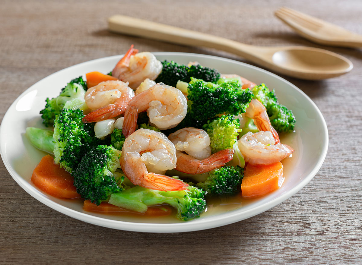 shrimp vegetable stir fry