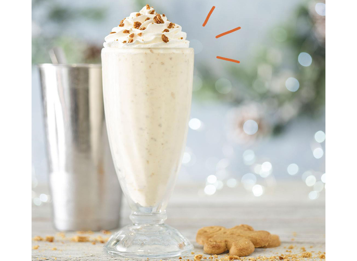 smashburger gingerbread milkshake