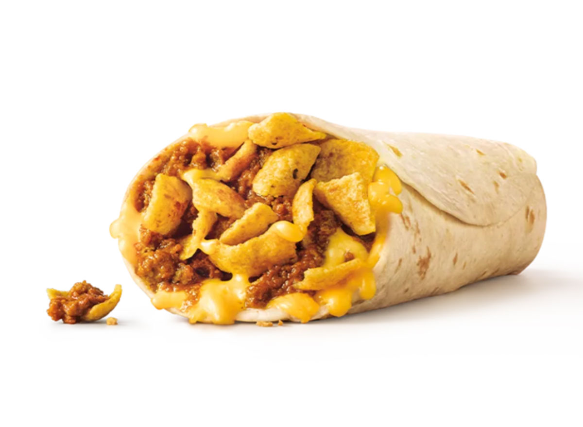 sonic fritos chili wrap