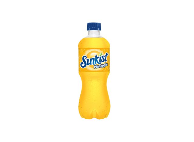 sunkist pineapple bottle