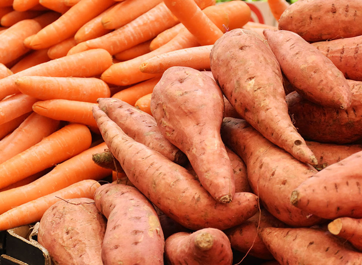 sweet potato carrot market