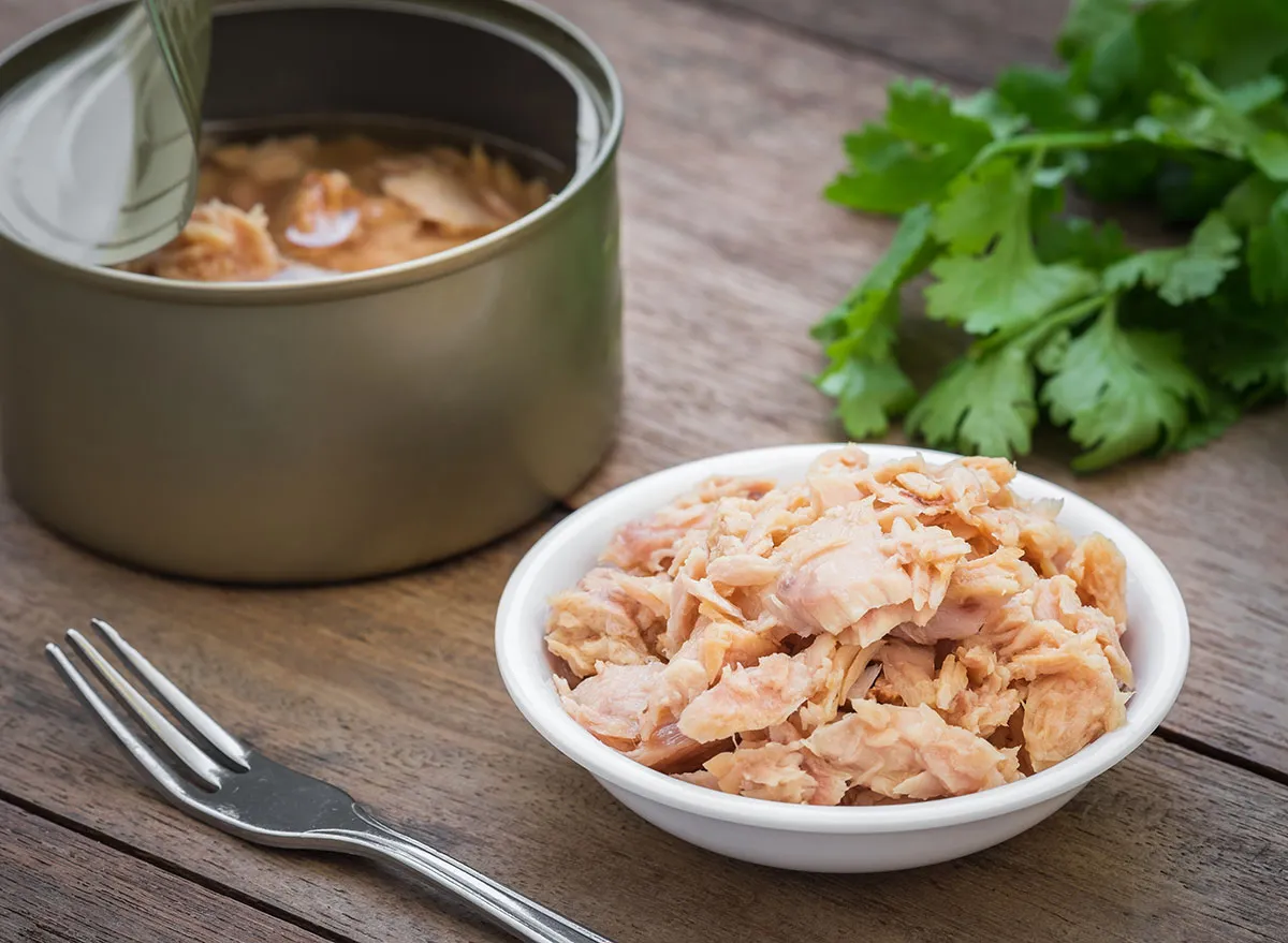 What happens to your body if you eat canned tuna