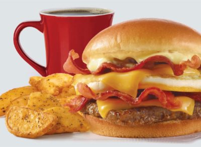 wendys baconator breakfast combo