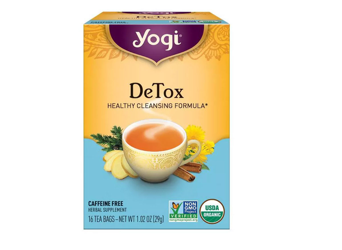 yogi detox tea