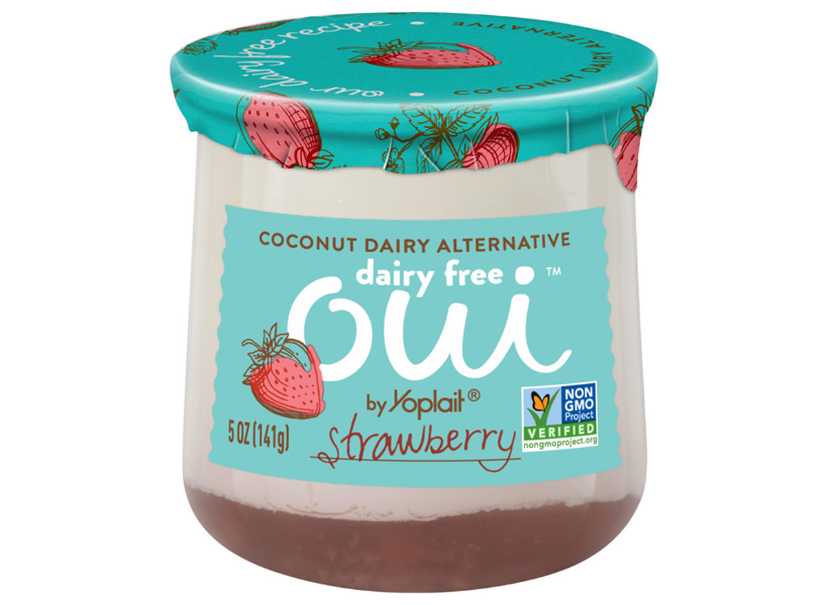 yoplait dairy free out strawberry yogurt