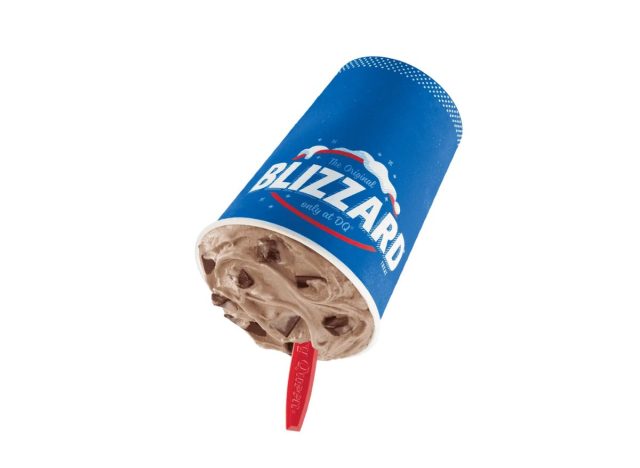 Dairy Queen brownie blizzard