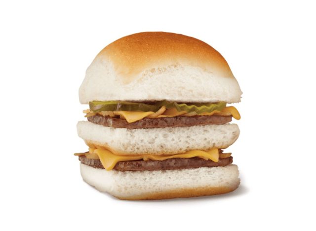 Double cheese slider