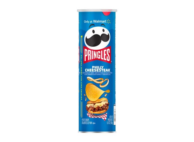 The Unhealthiest Chips, According to Dietitians - PRINGLES® PHILLY CHEESESTEAK CRISPS
