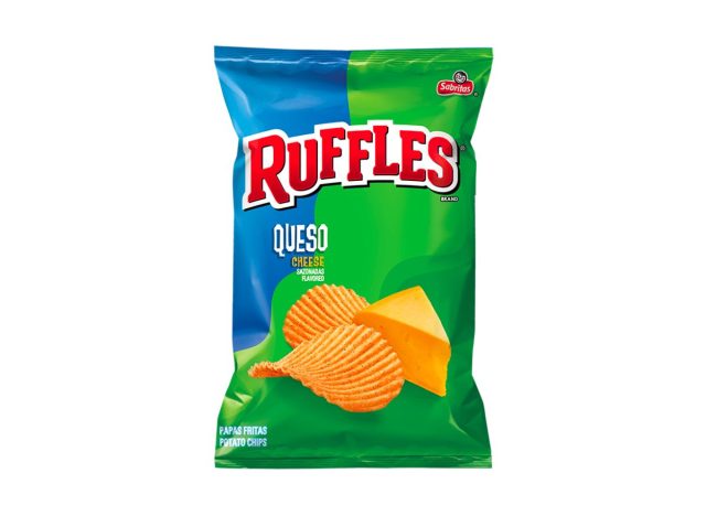 RUFFLES® QUESO CHEESE FLAVORED POTATO CHIPS
