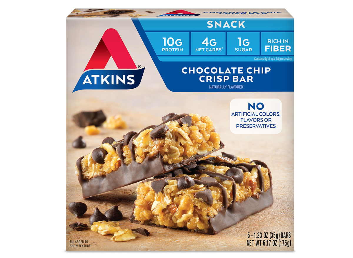 atkins chocolate chip granola