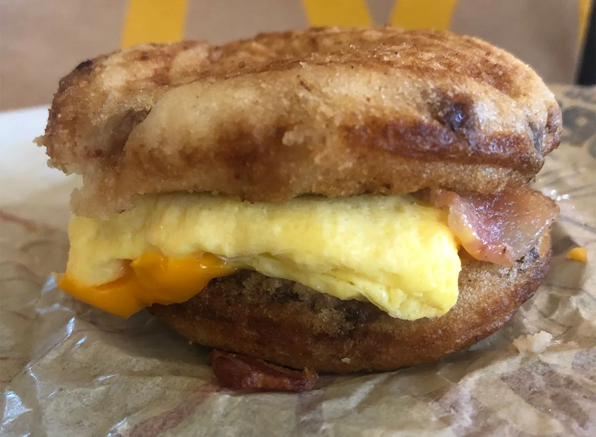 bacon egg and cheese mcgriddles