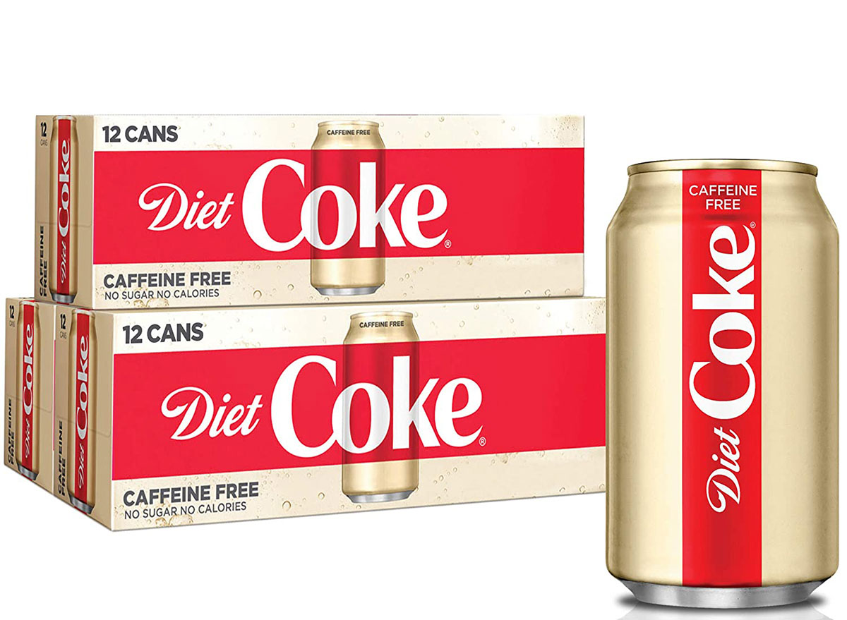 caffeine free diet coke
