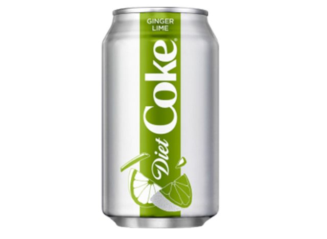 diet coke ginger lime