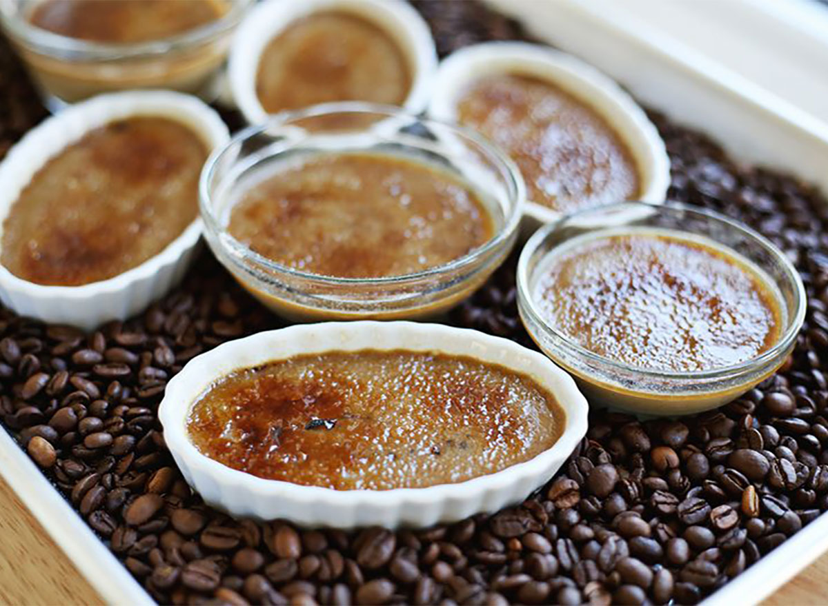 mini creme brulees