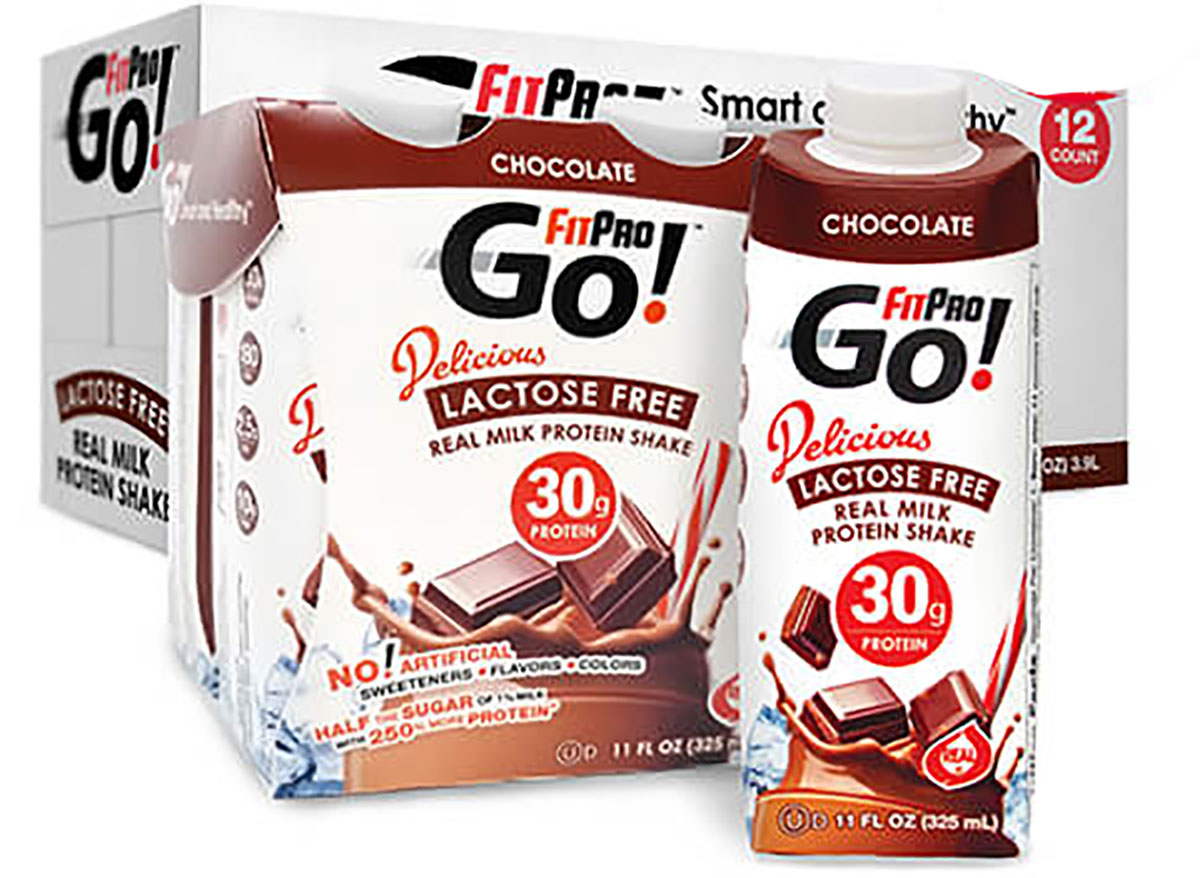 fitpro chocolate protein shake