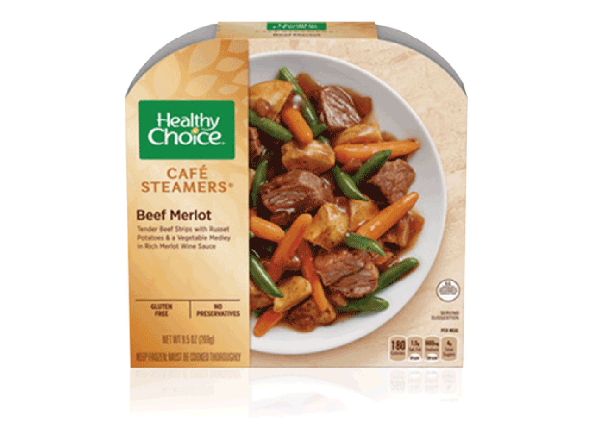 healthy choice frozen beef merlot