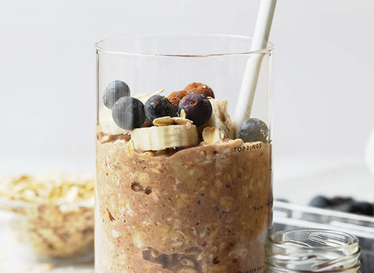 maple french toast overnight oats
