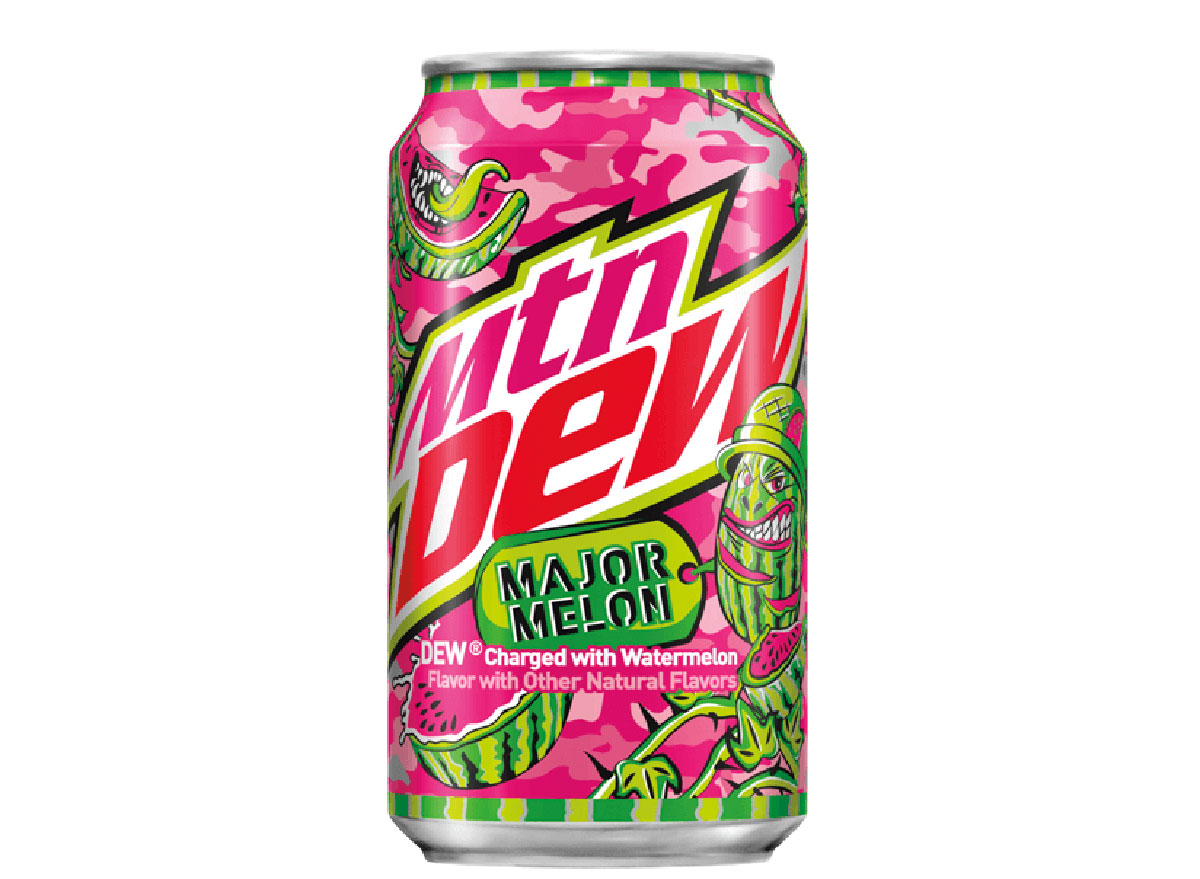 mtn dew major melon