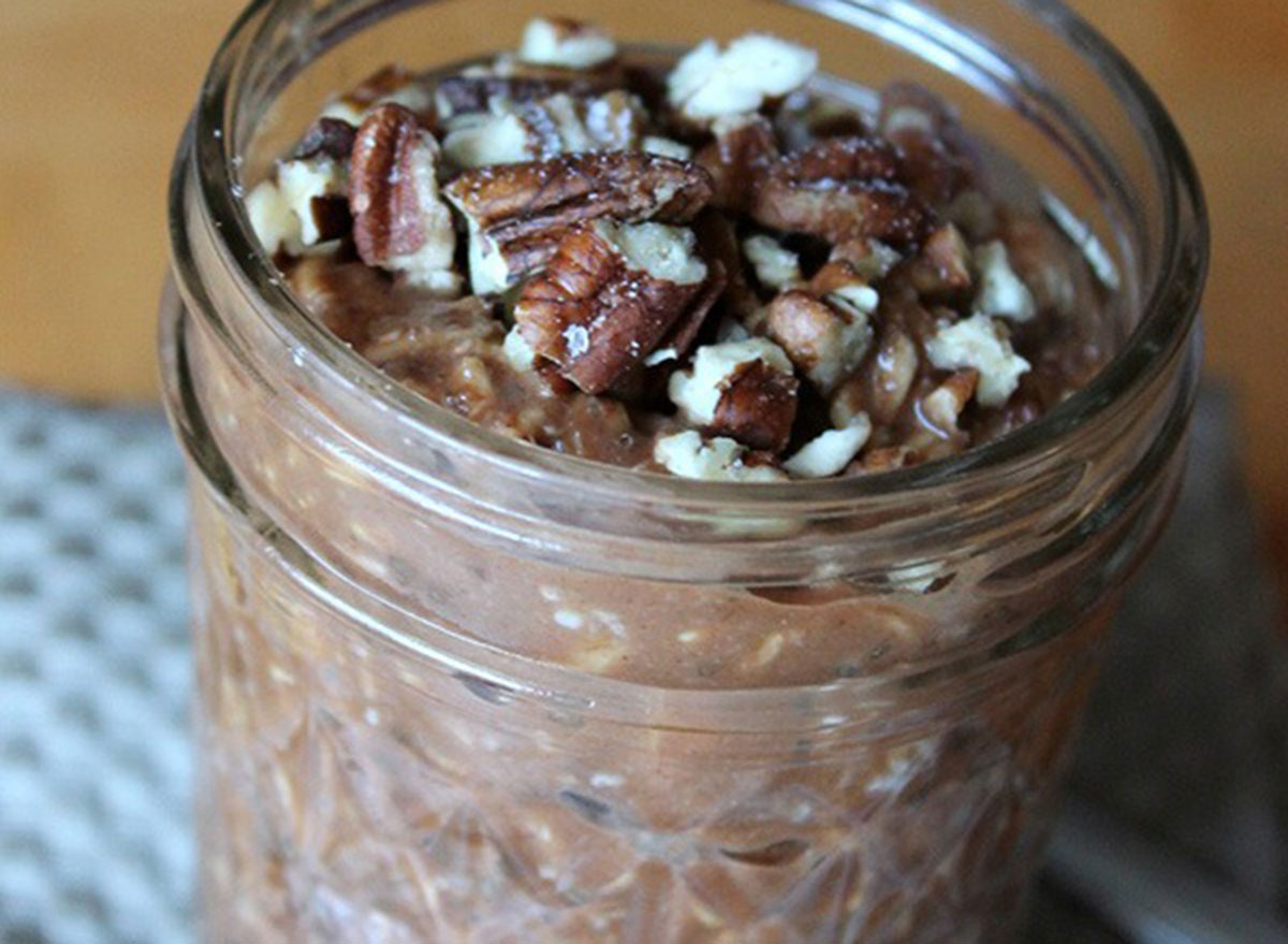 overnight oats salted turtle oats