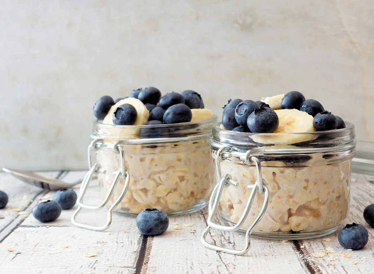 4 Pack Overnight Oats Containers with Lids and Spoons, 24 Oz Glass Mason  Jars