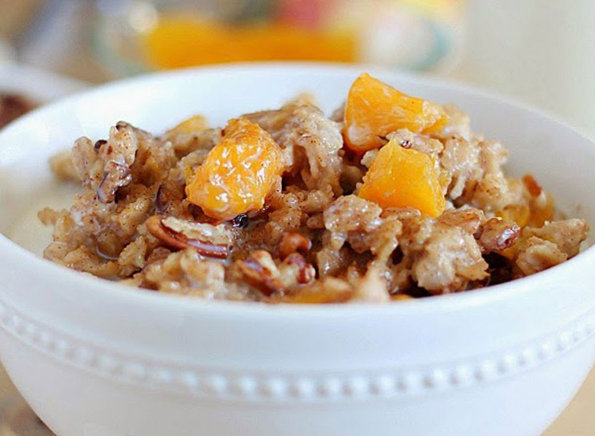 peach oats