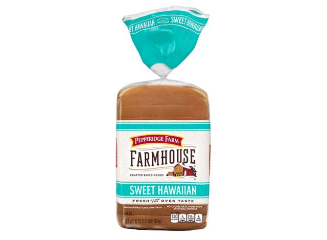 loaf of pepperidge farm sweet hawaiian bread