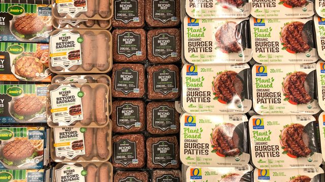 plant based grocery aisle