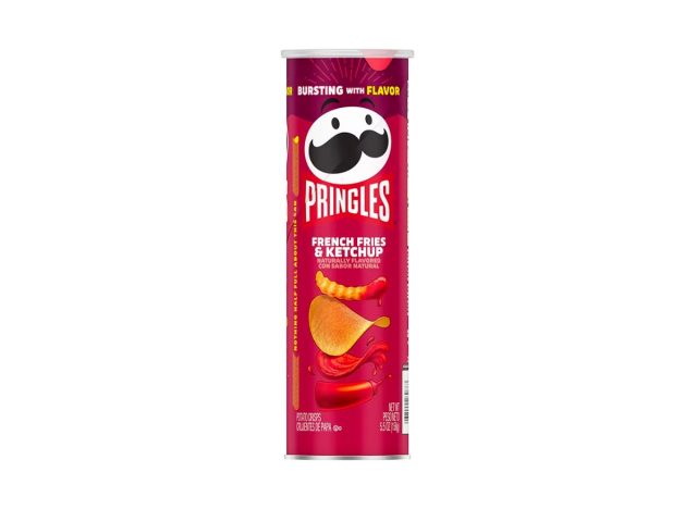 pringles french fries and ketchup