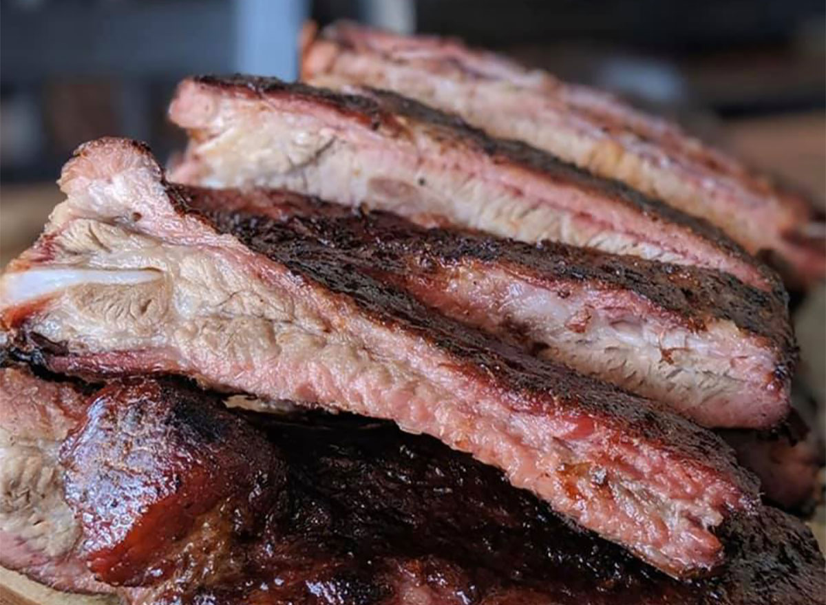 ribs closeup