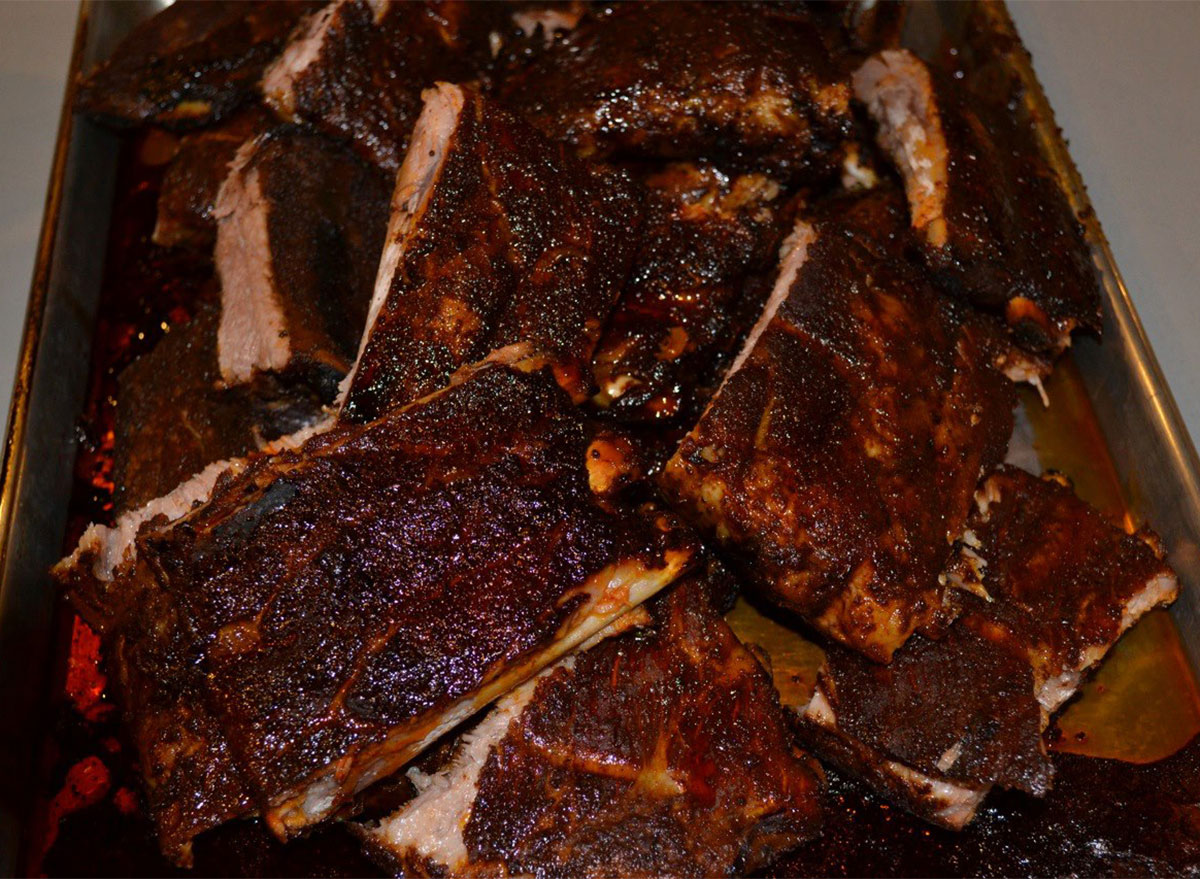 ribs closeup