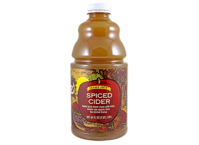 trader joes spiced apple cider