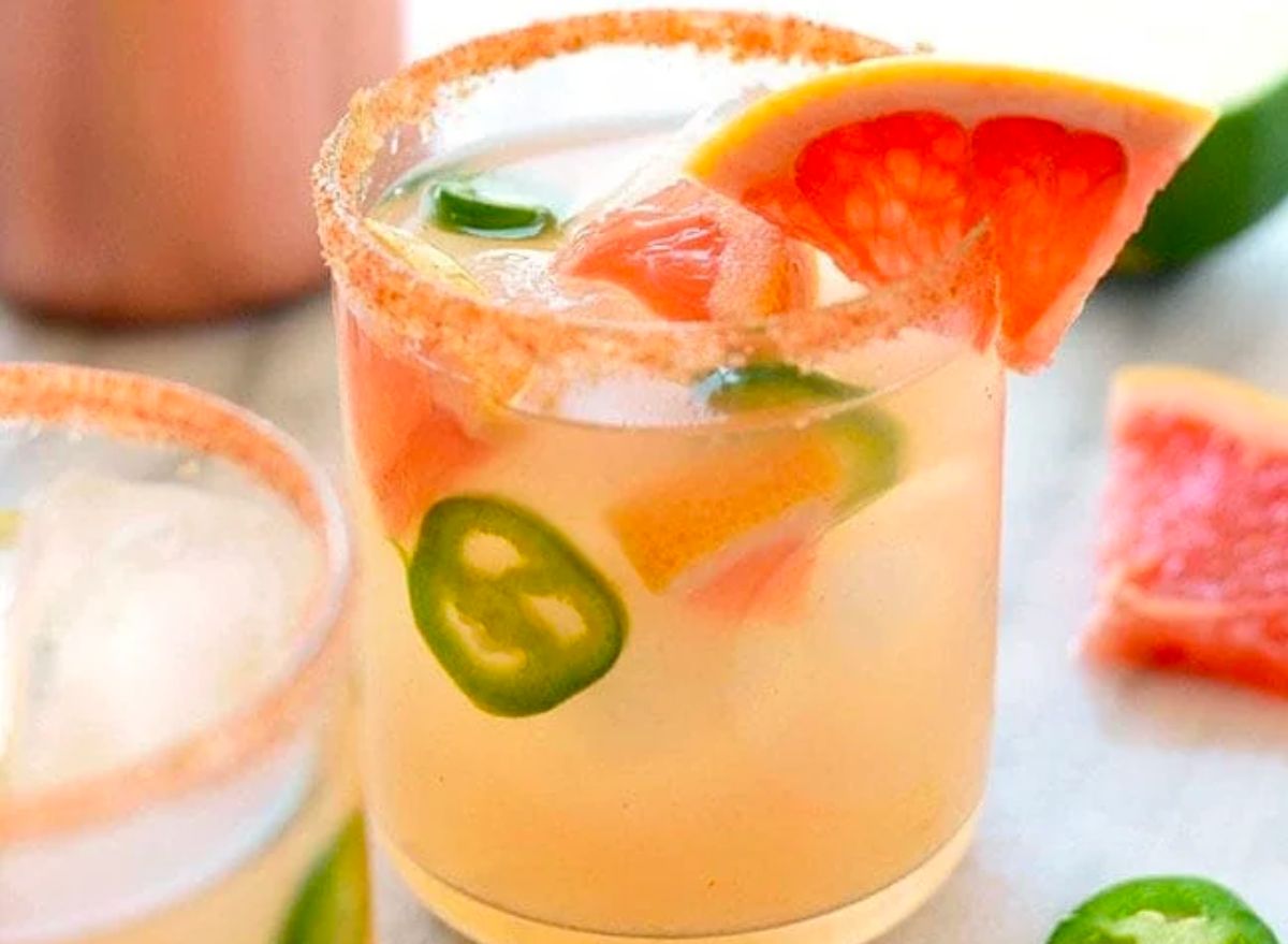 Spicy Grapefruit Margarita