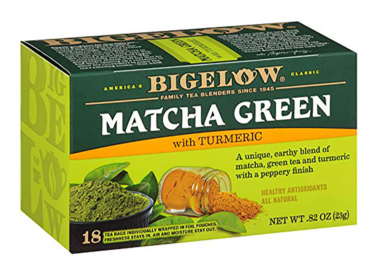 box of bigelow matcha green tea