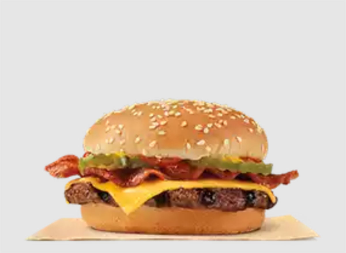 burger king bacon cheeseburger