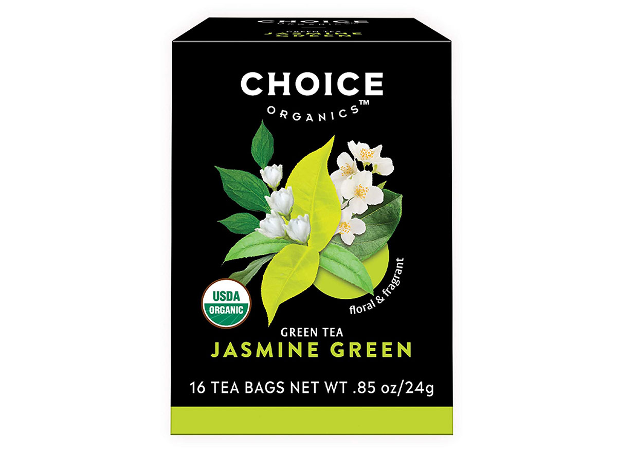 box of choice organics green tea