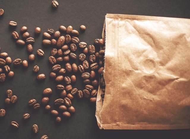 coffee beans bag