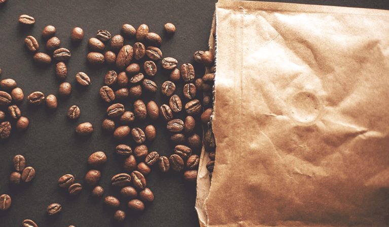 coffee beans bag