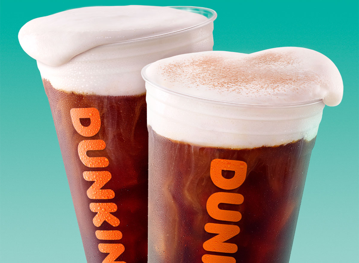 dunkin cold brew sweet cream