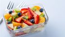 fruit salad in small container