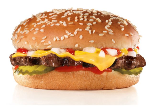 hardees big cheeseburger