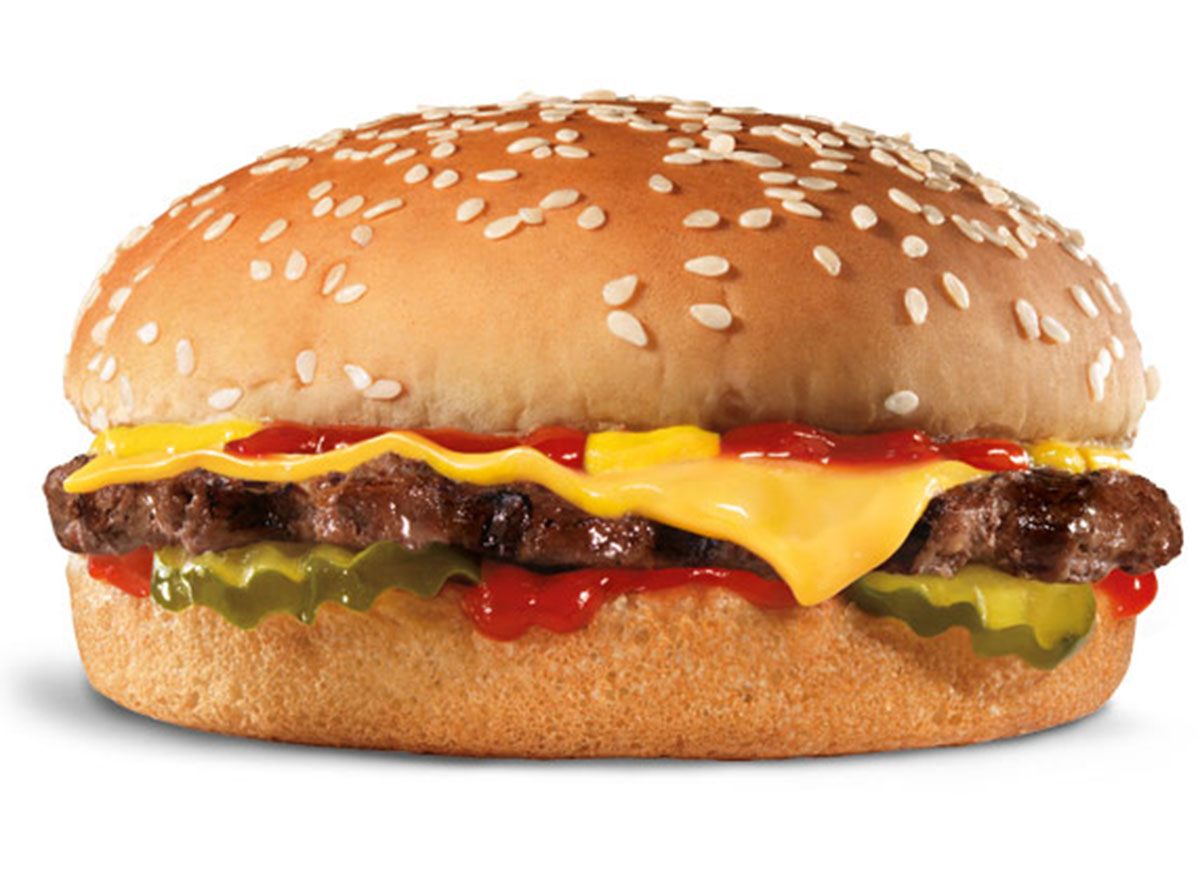 hardees small cheeseburger