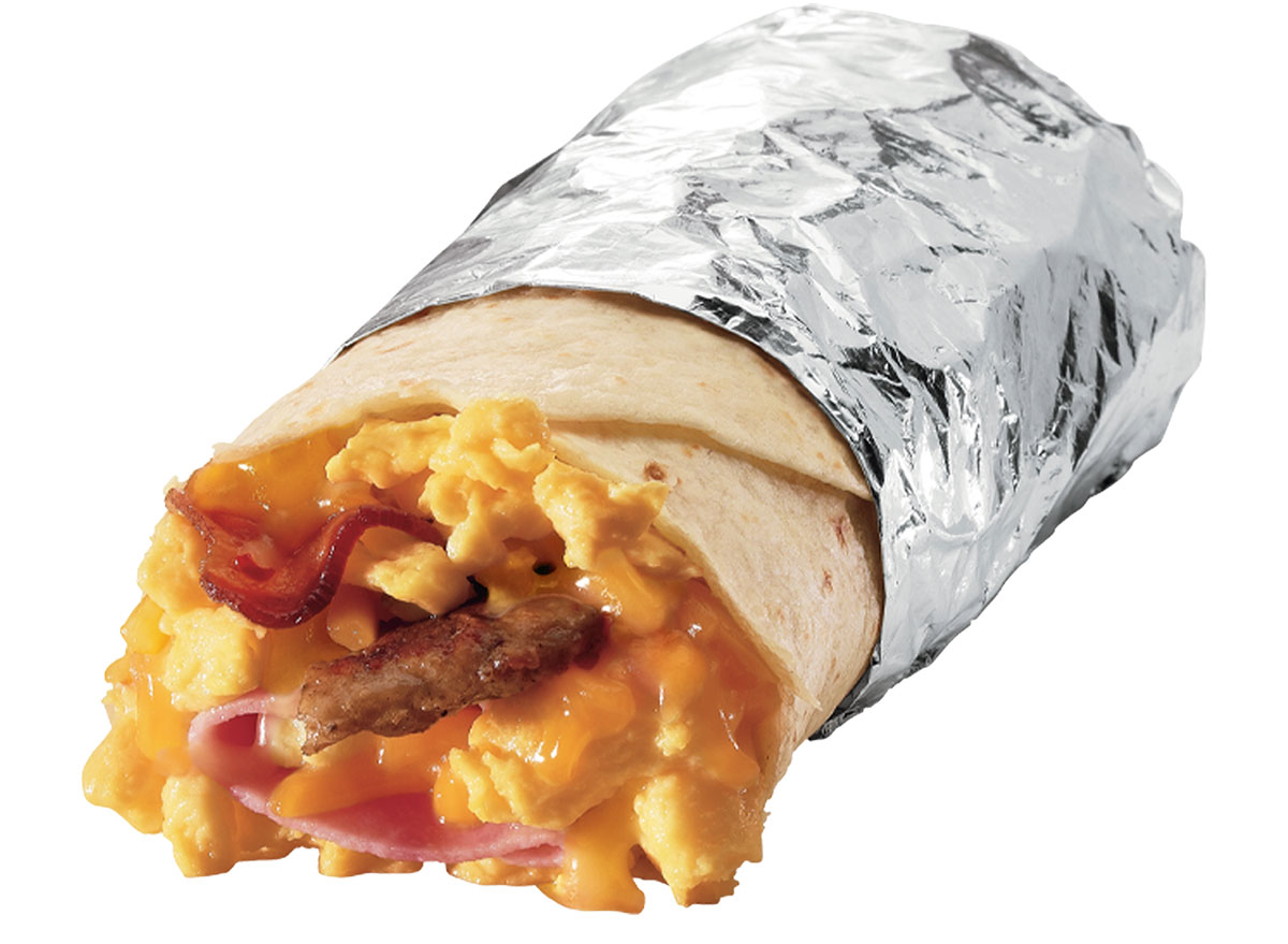 jack in the box steak and eggs burrito