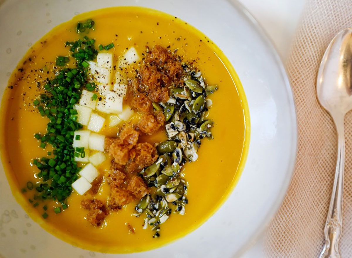 kabocha squash miso soup