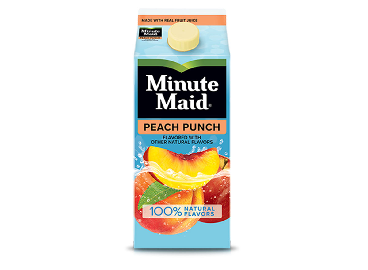 minute maid peach punch