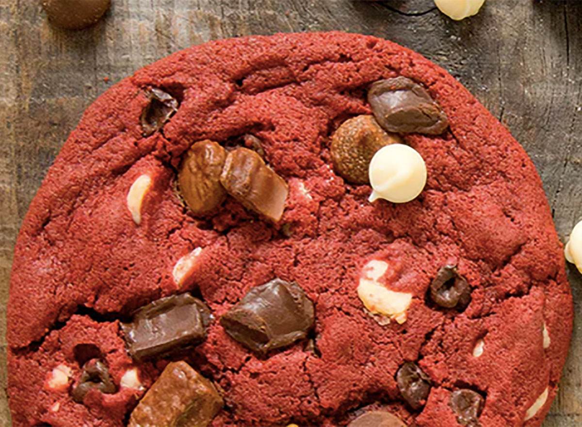 pieology red velvet cookie
