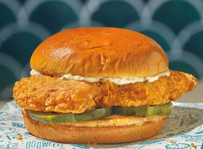 popeyes cajun flounder sandwich