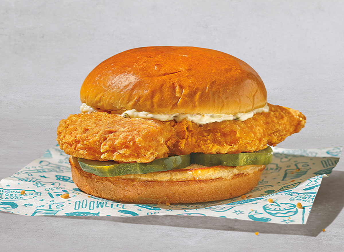 popeyes fish sandwich