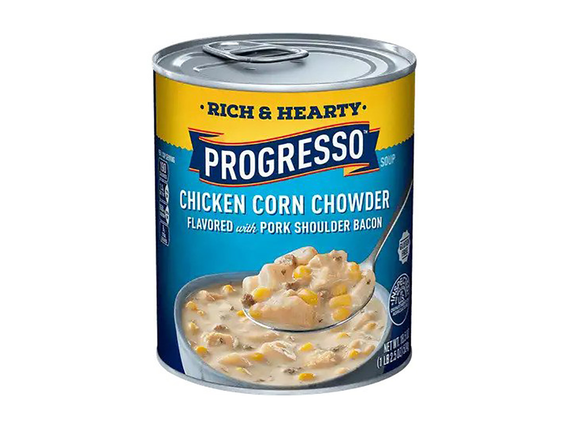 progresso chicken corn chowder with bacon soup