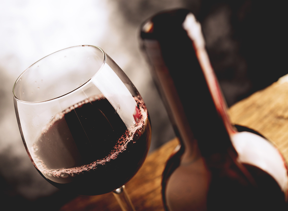 One Major Side Effect of Drinking Red Wine, Says New Study — Eat This